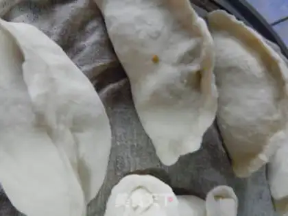 Make Gold egg fried rice buns step 19
