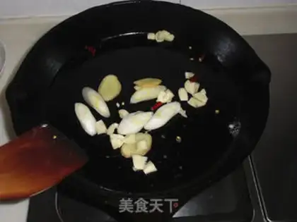 Make Squids burn tofu step 6