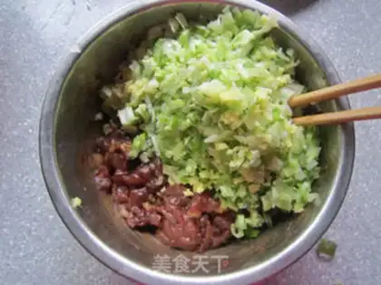 Make Puffy pork buns step 12
