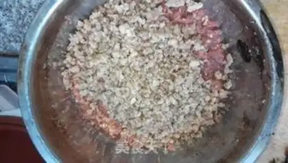 Make Meat dumplings step 3