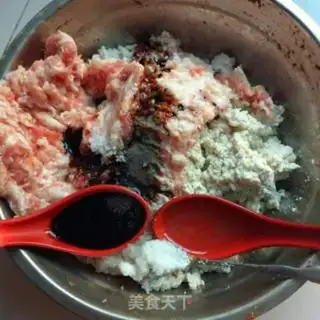 Make Old tofu meatballs step 3