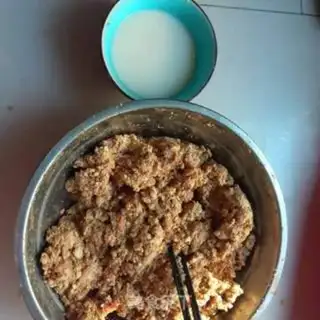 Make Old tofu meatballs step 4