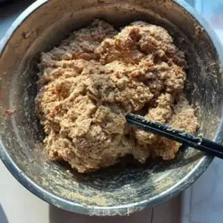 Make Old tofu meatballs step 5