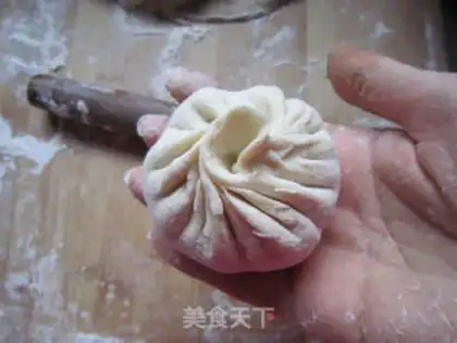 Make Puffy pork buns step 21