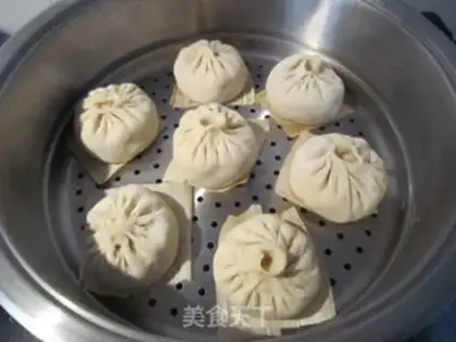 Make Puffy pork buns step 22