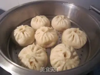 Make Puffy pork buns step 23