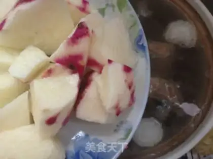 Make # The radish soup of the purple # step 4