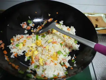 Make Pineapple rice step 5