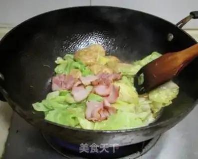 Make Poppy bacon and cabbage step 6