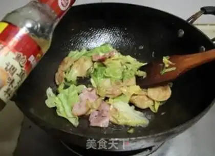 Make Poppy bacon and cabbage step 7