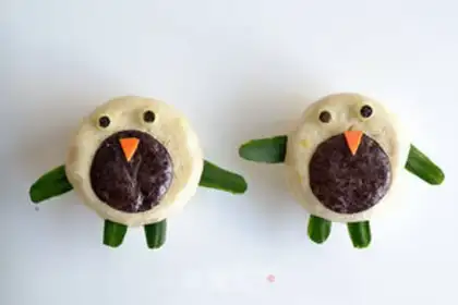 Make Sweet little penguin baby step 2