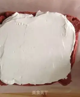 Make Red velvet cake rolls step 19