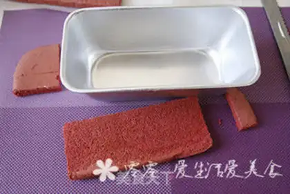 Make Red velvet cream cake step 11