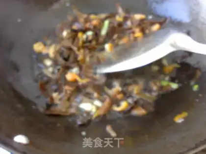 Make Shrimp is fried step 2