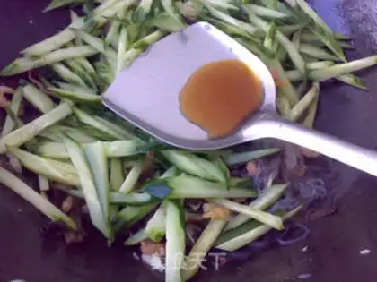 Make Shrimp is fried step 5