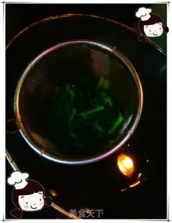 Make Cuppie fried sesame spinach step 4
