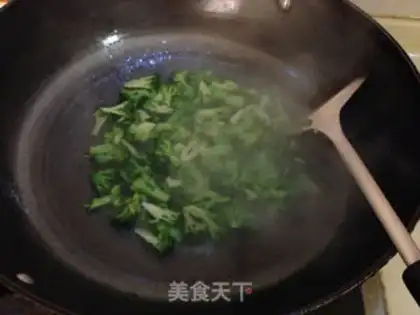 Make Shrimp orchid fried rice step 8