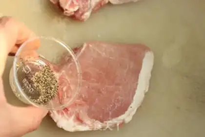 Make Classic pork chops step 5