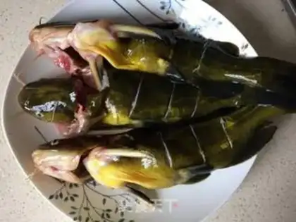 Make Home-grown yellowfish tofu step 0