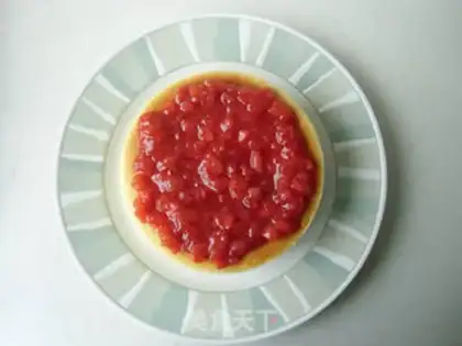 Make Strawberry cheesecake step 12