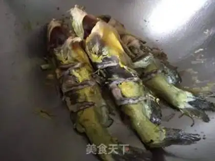 Make Home-grown yellowfish tofu step 6