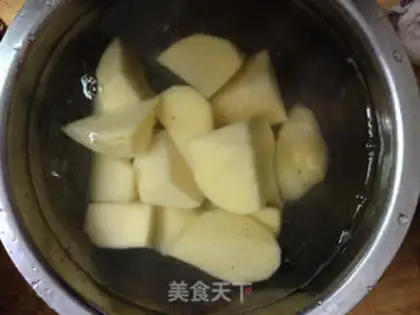 Make Potato cow step 1