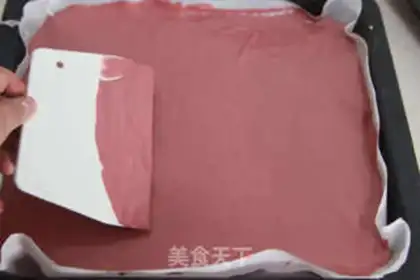Make Red velvet cake rolls step 12