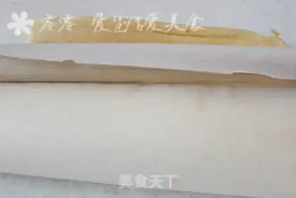 Make Swiss fruit cake roll step 10