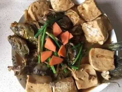 Make Home-grown yellowfish tofu step 14