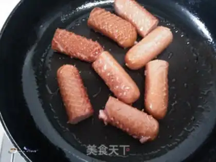 Make Fried sausage step 4