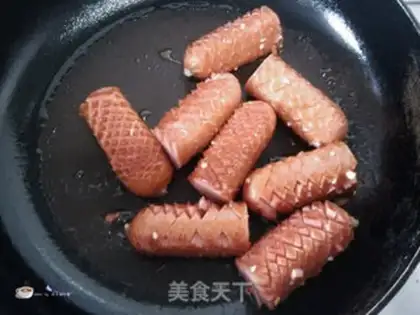 Make Fried sausage step 5