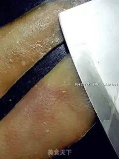 Make Five pig-skin elbows step 2