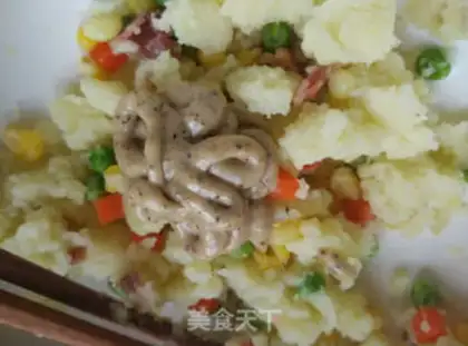Make Black pepper bacon mashed potatoes step 11