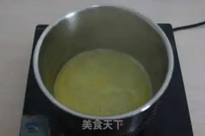 Make Caramel ginseng puffta step 1