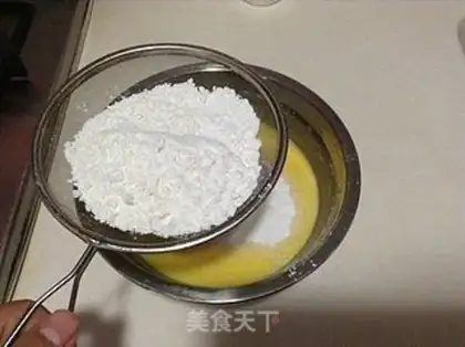 Make Fingercake cherry cake step 1