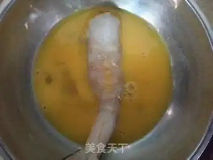 Make Pinetail shrimp step 7