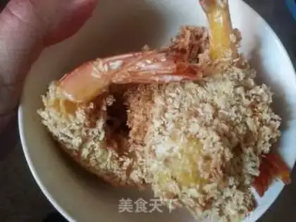 Make Pinetail shrimp step 12