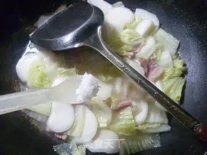 Make The salted cabbage step 6