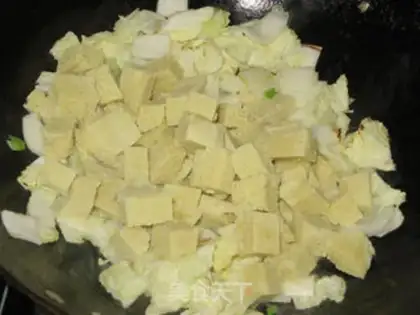 Make Frozen tofu soup step 4