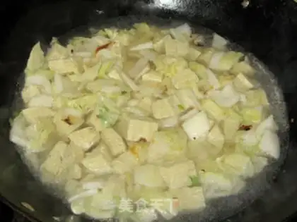 Make Frozen tofu soup step 5