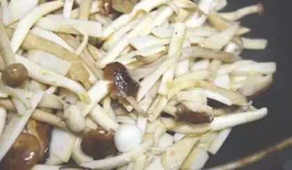 Make Tea oil fungus step 2