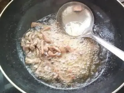 Make White beef silk step 4