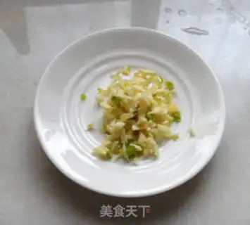 Make A golden mushroom with chicken silk step 4
