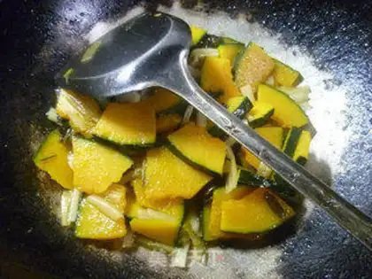 Make Pickles for Japanese pumpkins step 7
