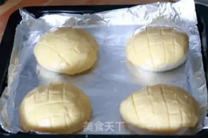Make Pineapple buns step 5