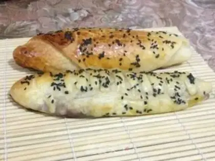 Make A fruity cream bread step 22