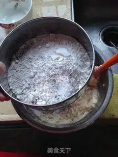 Make Banana chocolate cake step 3