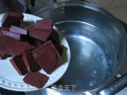 Make Pork blood step 5