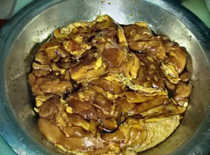Make Powder chicken leg step 0