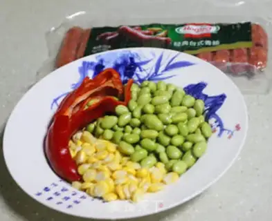 Make Desktop sausage fried green beans step 0